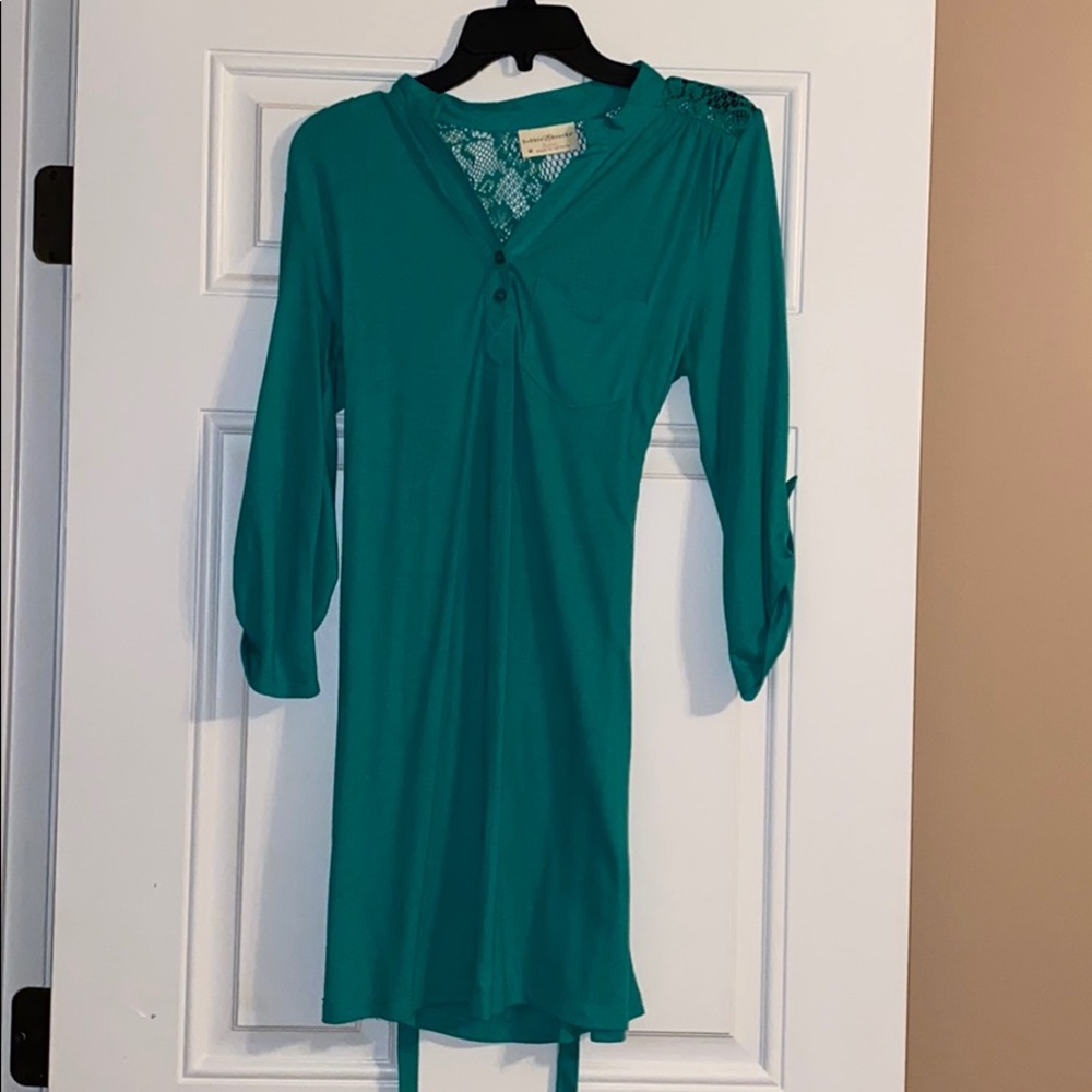 Green dress